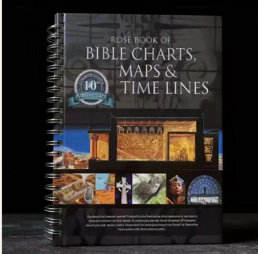 Rose Book of Bible Charts, Maps & Time Lines Vol. 1 — 10th Anniversary Edition (cover)