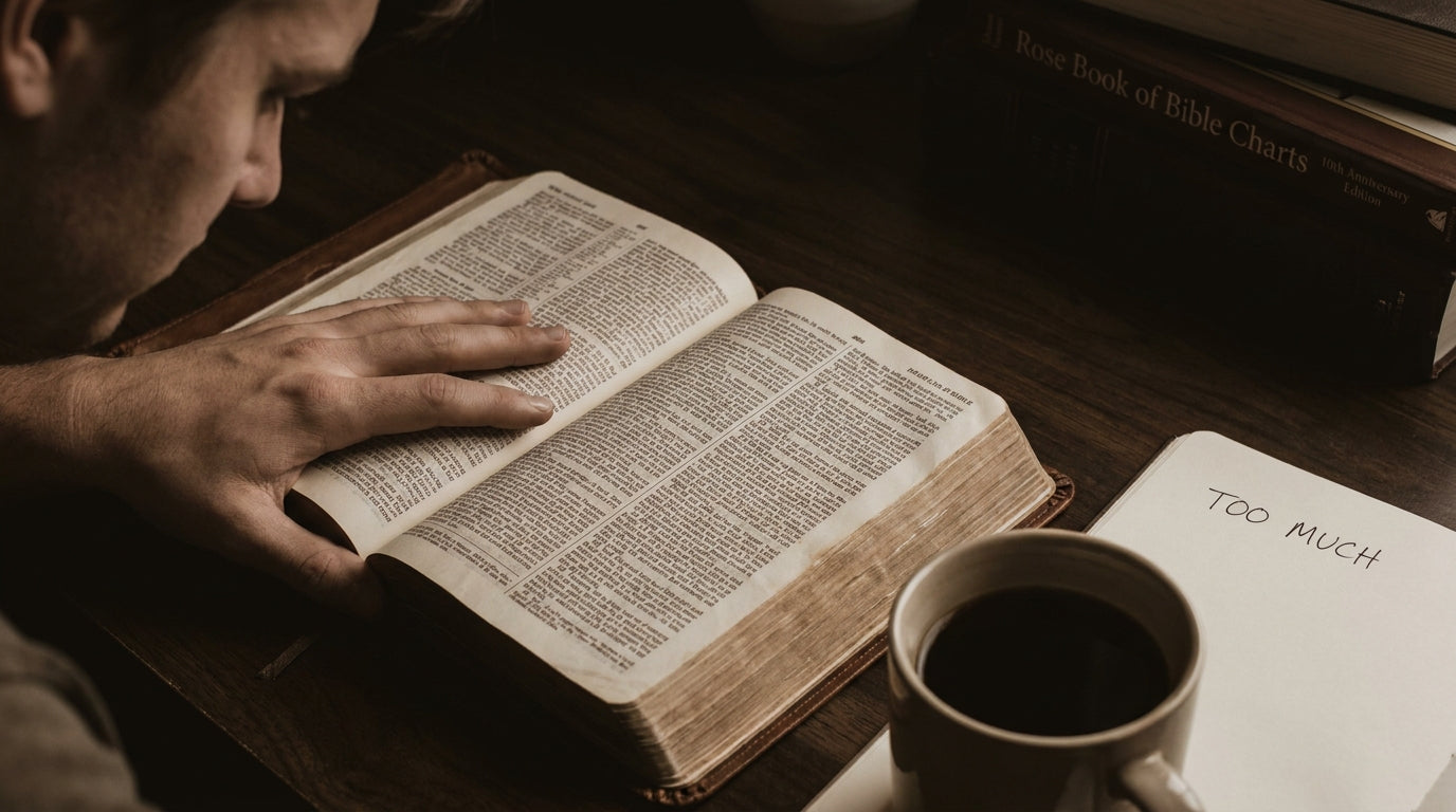 You've been reading the Bible. You need to be seeing it.